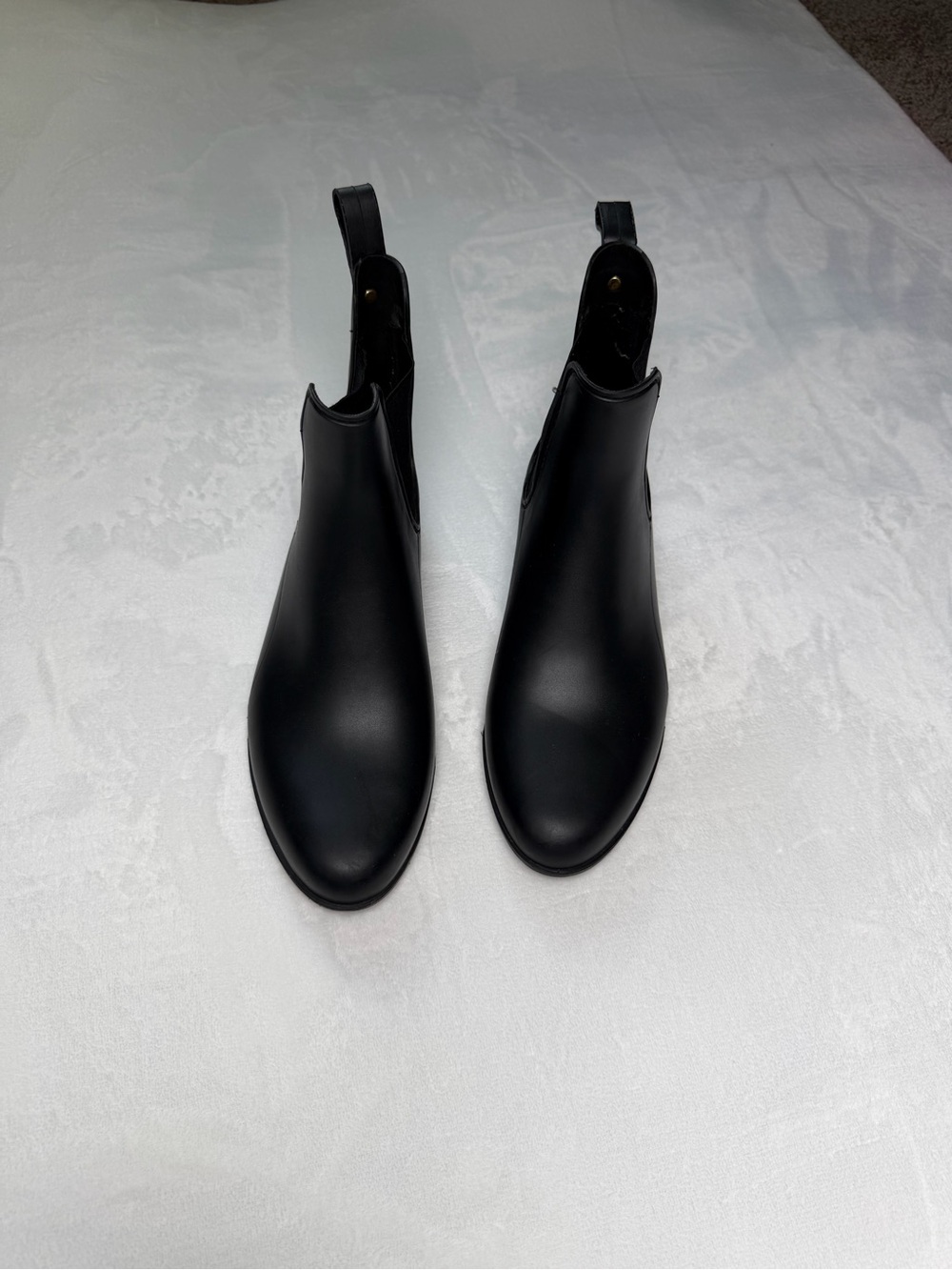 Women's Black Chelsea Ankle Booties - Sleek Slip-On Style
